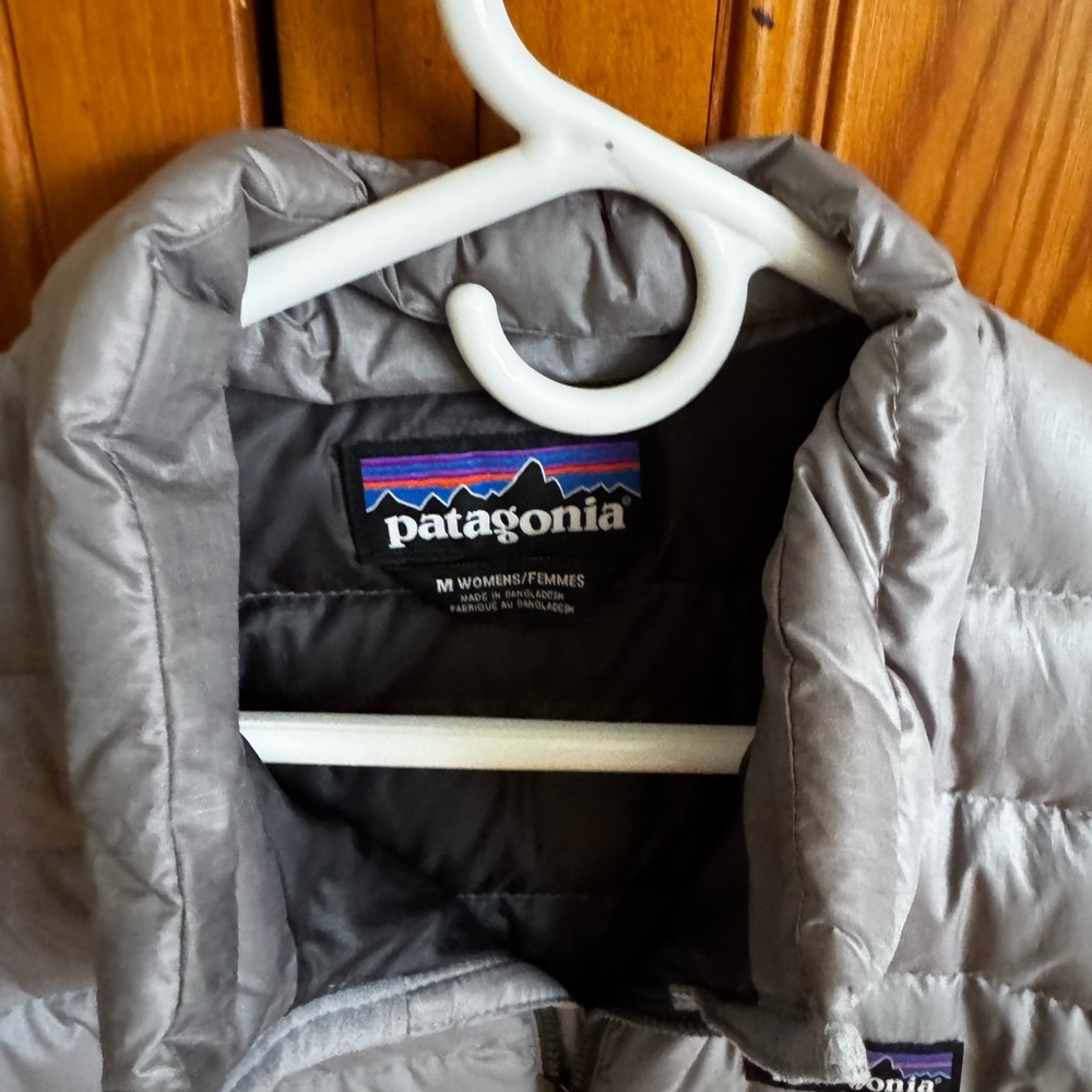 Patagonia Gray Puffer Jacket